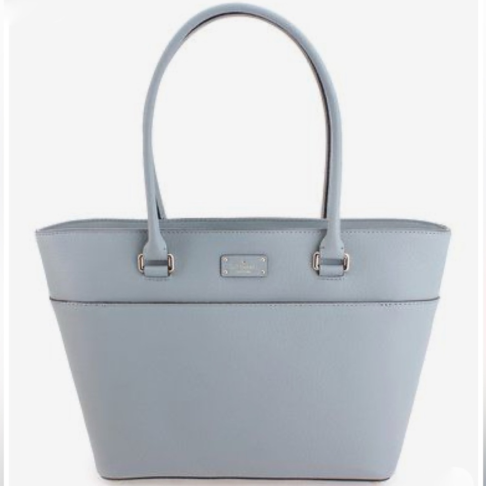 Kate Spade Grove Street Margareta tote 2017-color is “Lakesedge” blue. Rare
